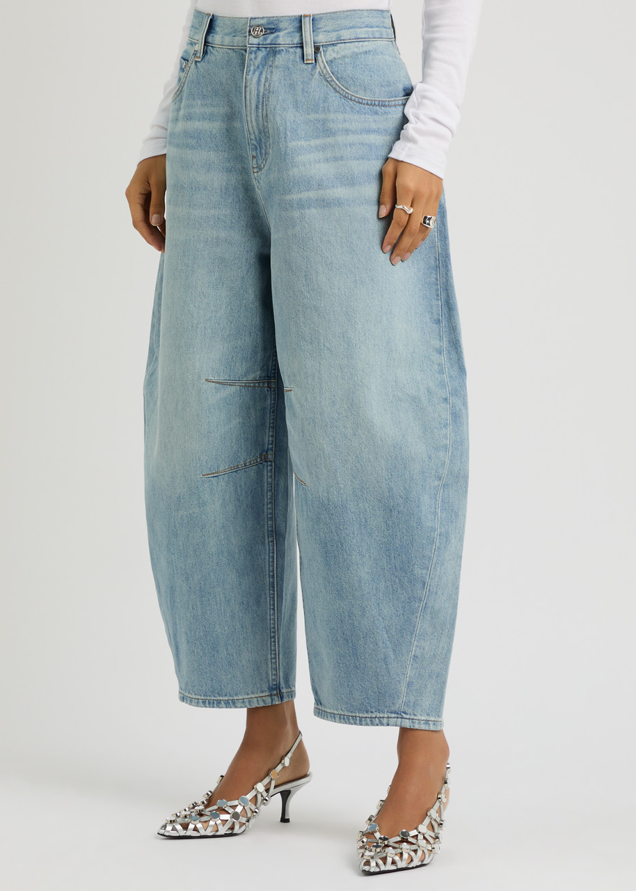 Helmut Lang Cocoon Fit Jeans Size 26 For Women In Light Blue