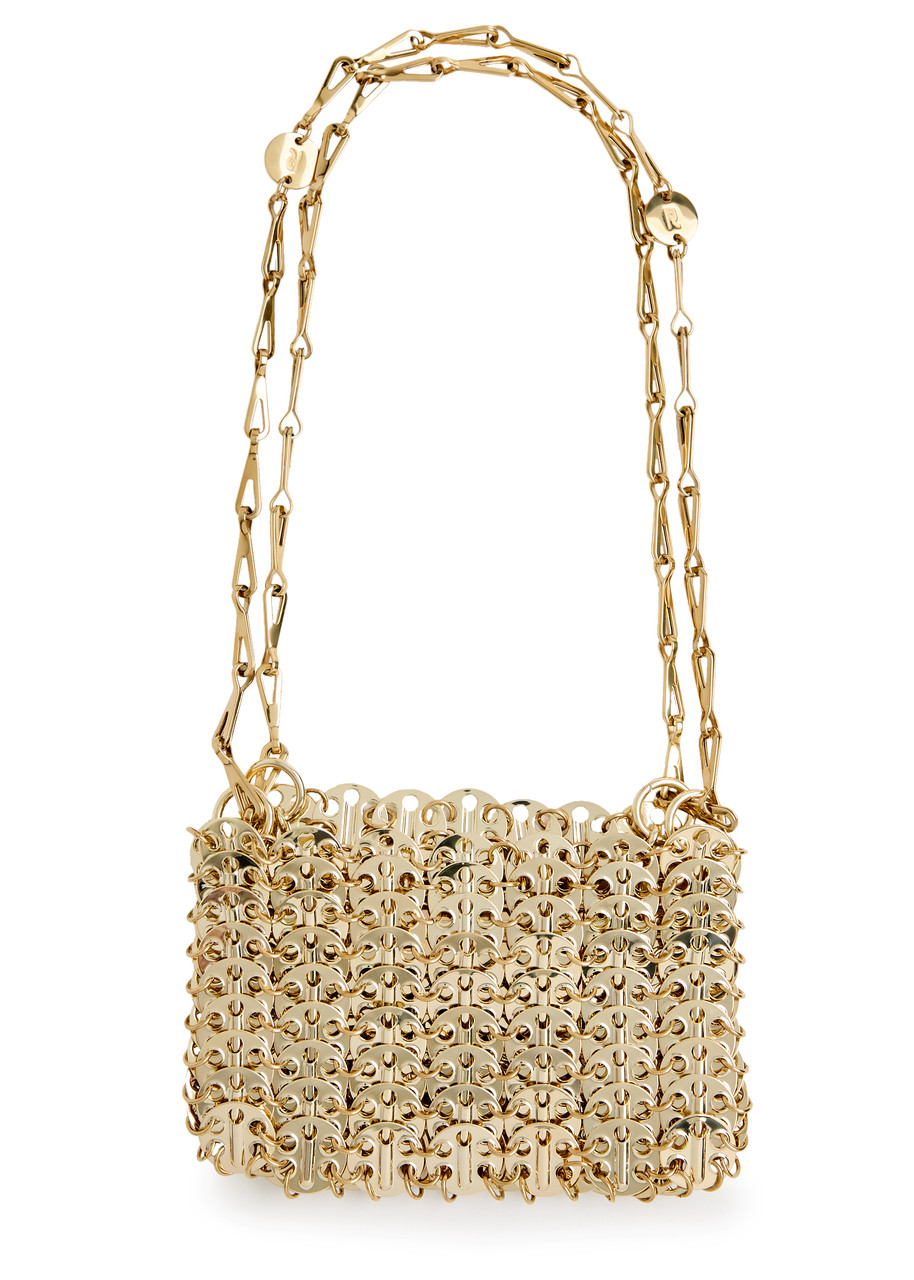 Rabanne 1969 Disc Nano Shoulder bag - Gold - One Size