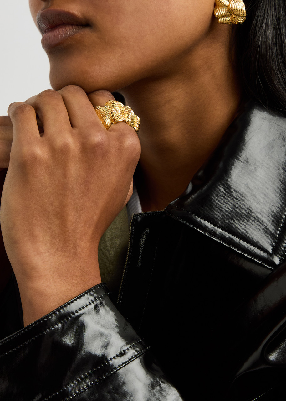 Completedworks Buttercream 18kt Gold-plated Ring In Gold
