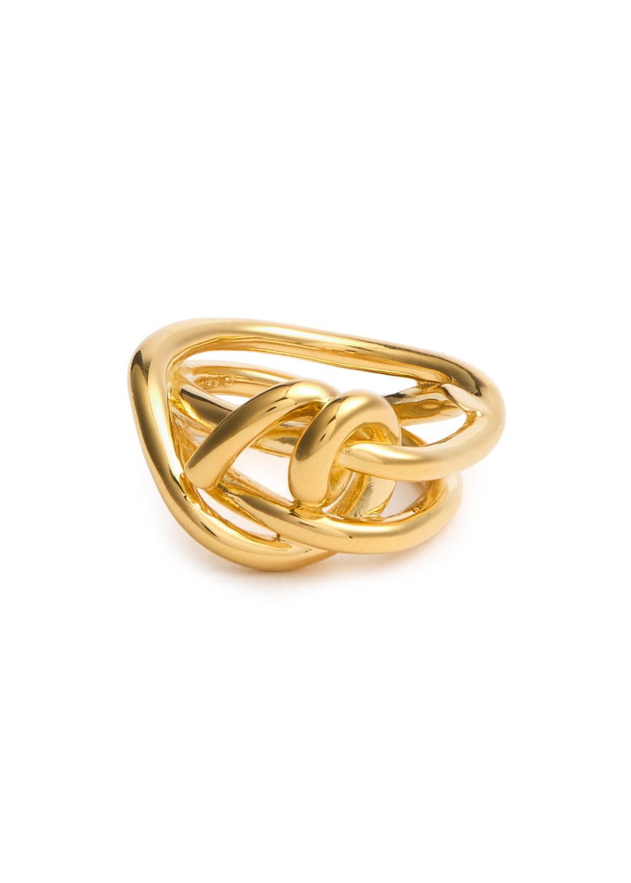 Completedworks Thread 18kt Gold Vermeil Ring In Gold