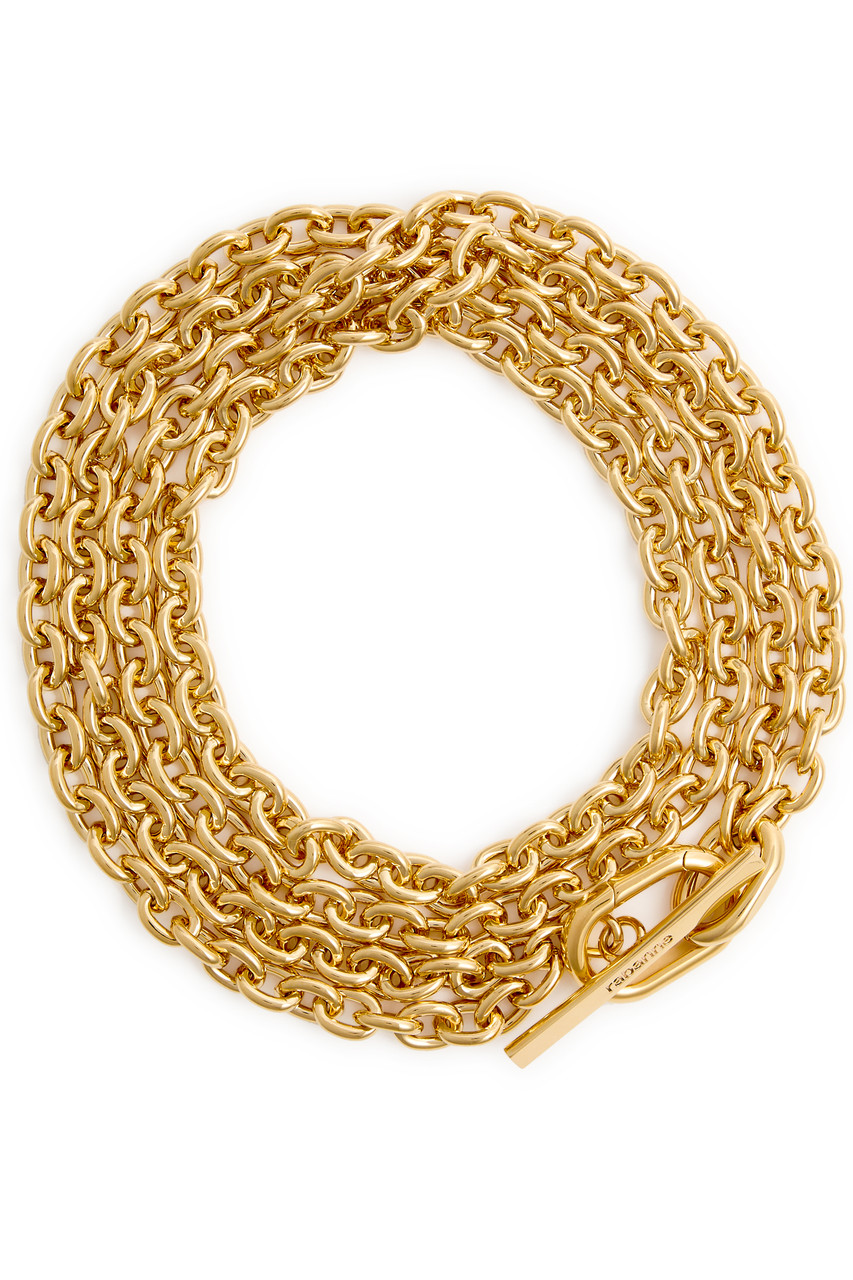 Rabanne XS Link Layered Necklace - Gold - One Size