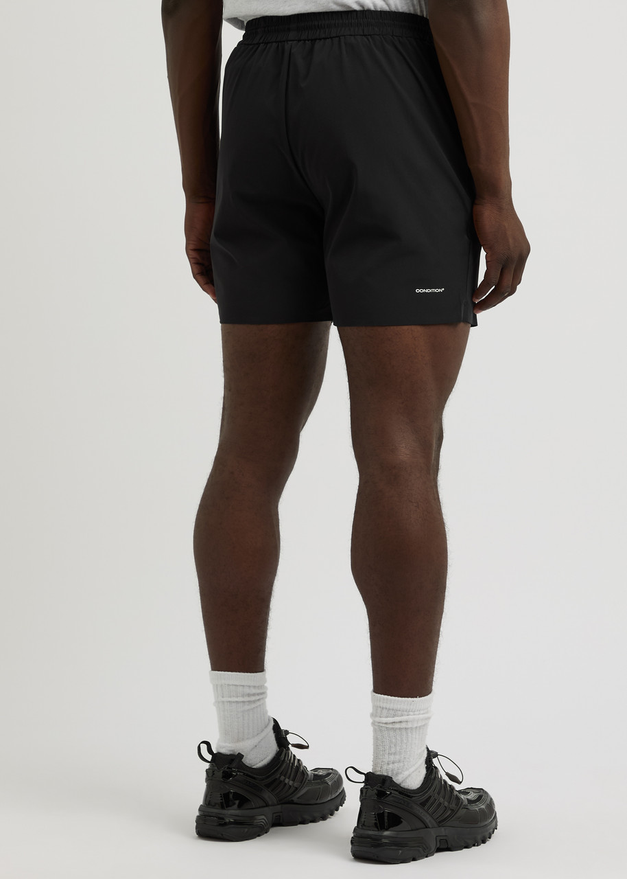  Condition Logo Stretch-nylon Training Shorts - Black - M 