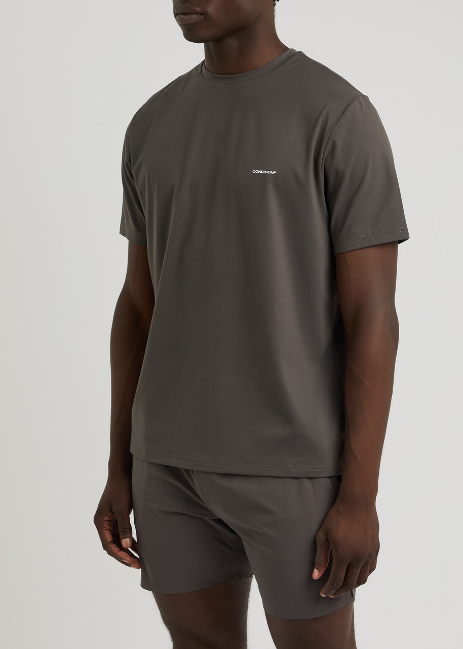  Condition Everyday Stretch-jersey T-shirt - Grey - L 