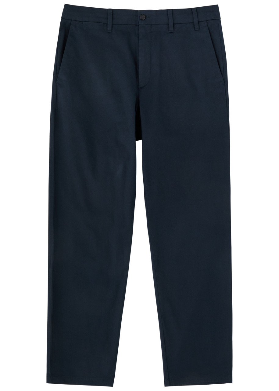 Norse Projects Norse Standard Stretch-cotton Chinos In Navy