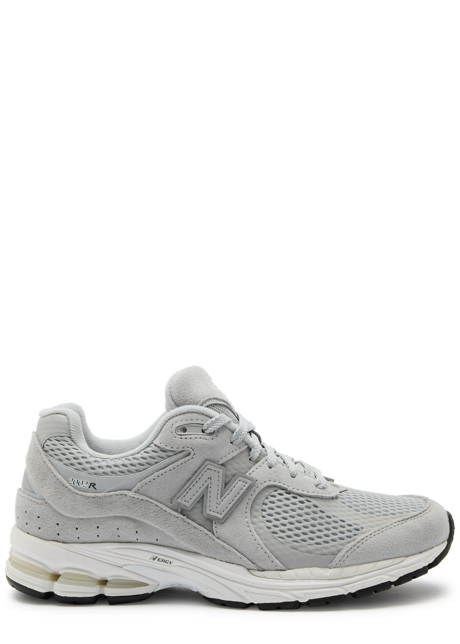 New Balance 2002 Panelled Mesh Sneakers In Grey