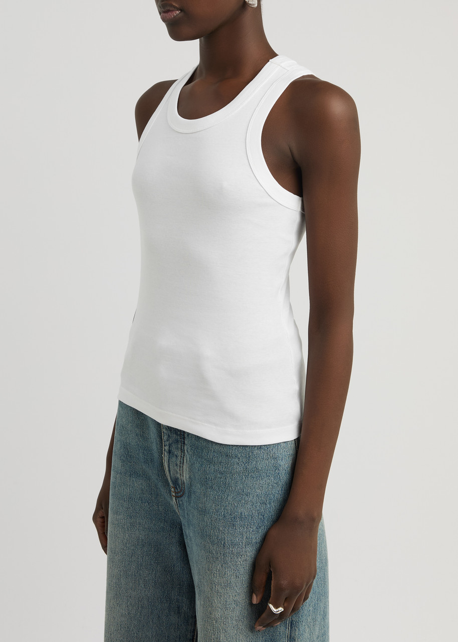 Flore Flore Hannah Cotton Tank In White