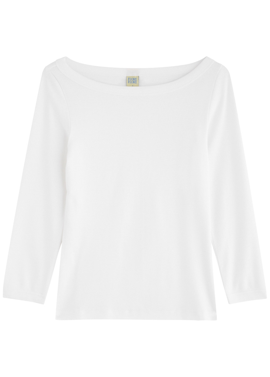 Flore Flore Steffi Cotton Top In White