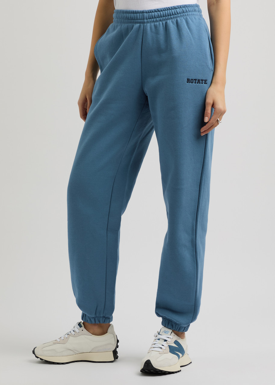 Rotate Birger Christensen Mimi Track Pants In Blue