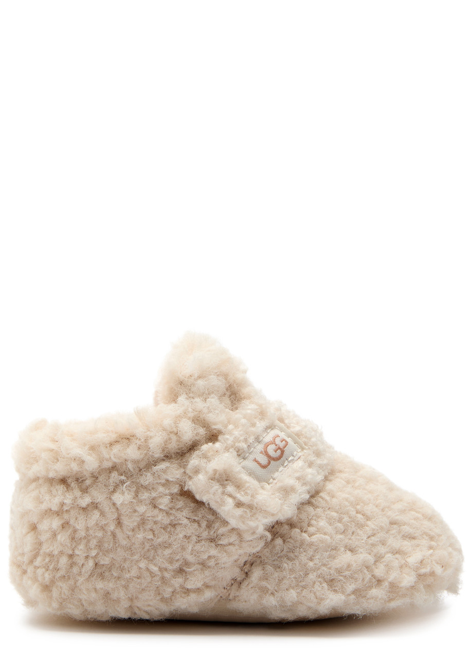 Ugg Kids Bixbee Faux Shearling Boots - White