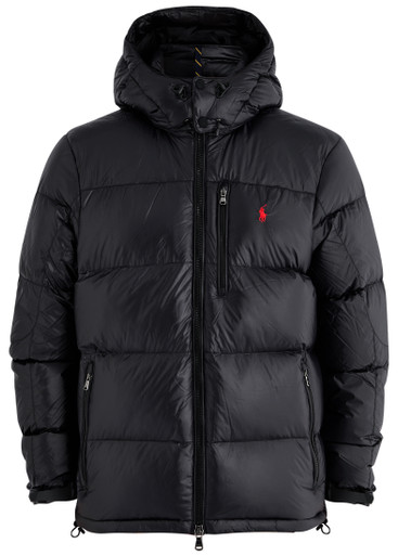 【最終値下げ】美品Polo by Ralph Laurenジャケット150㎝ POLO RALPH LAUREN Quilted hooded glossed shell jacket | Harvey Nichols