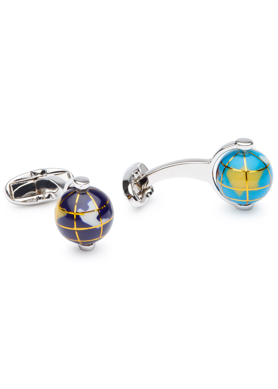  Paul Smith Globe Cufflinks - Multicoloured - One Size 