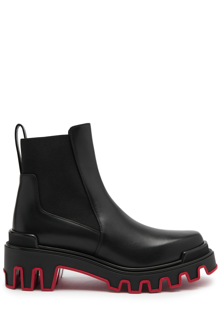 Christian Louboutin Marchacroche Dune Leather Chelsea Boots
