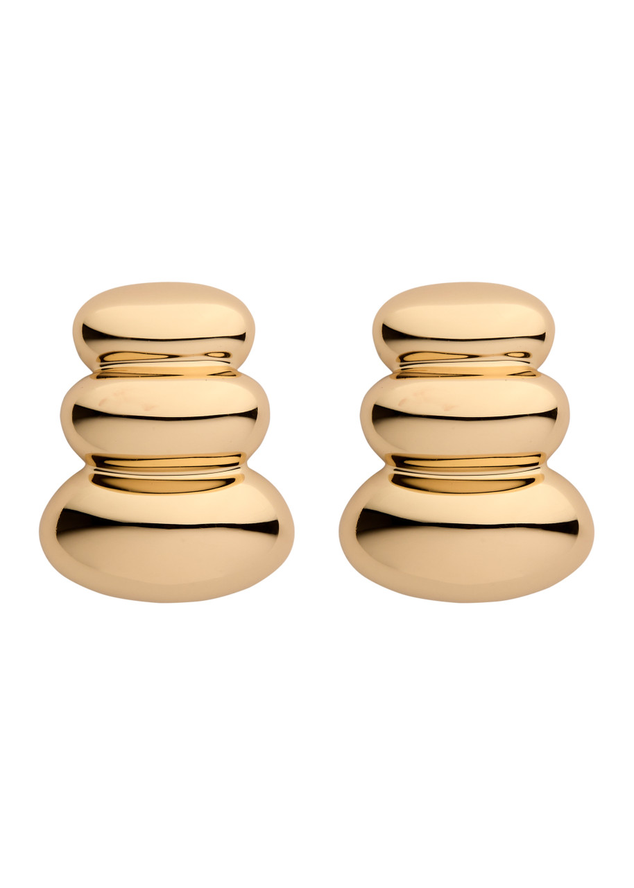 Jenny Bird Non-stop Drop Earrings In Gold