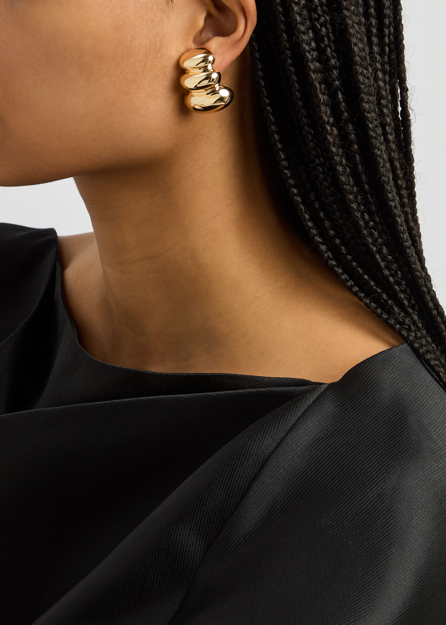Jenny Bird Non-stop Drop Earrings In Gold