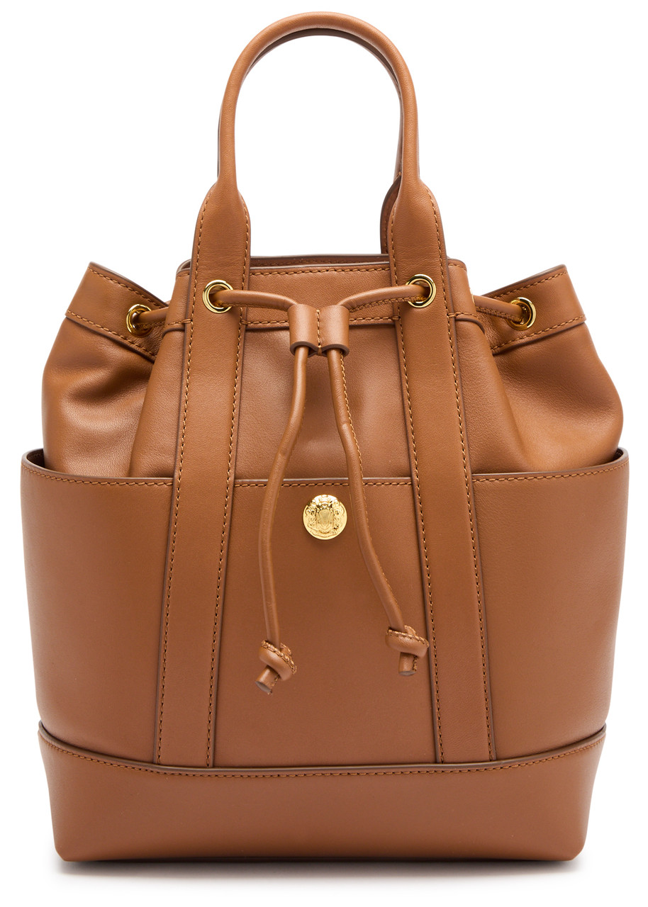 Veronica Beard Goody Leather Bucket bag - Brown - One Size