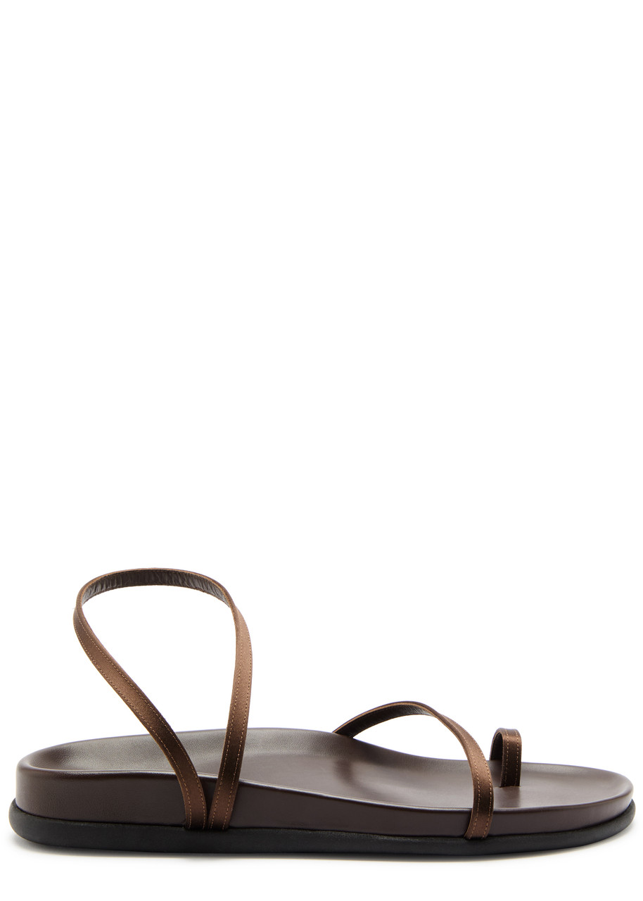 Ancient Greek Sandals Eleftheria Leather Sandals - Brown