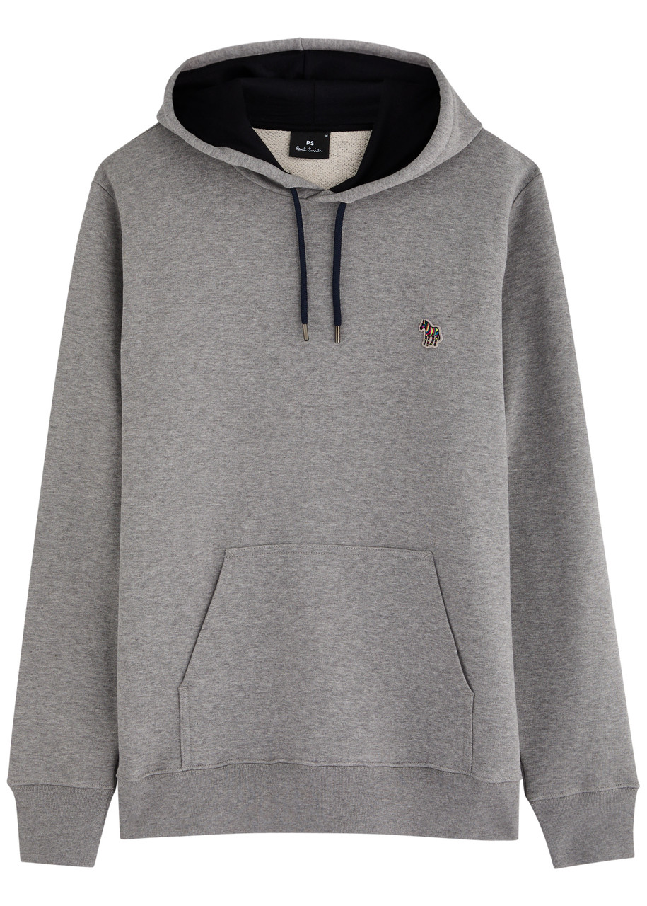 Ps By Paul Smith Sweatshirt With Zebra Patch In Grey