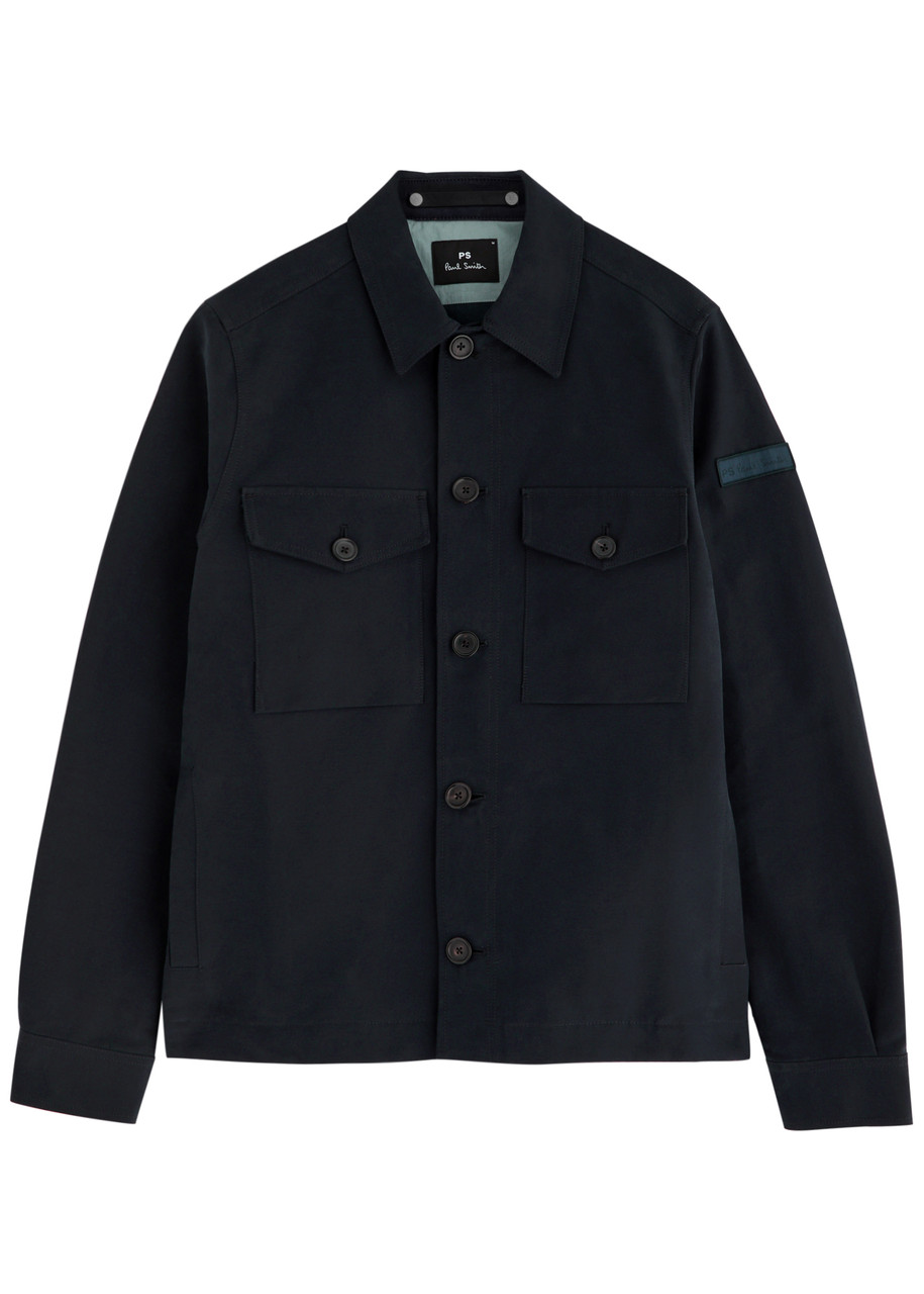 PS Paul Smith Military Cotton-blend Jacket - Navy - M