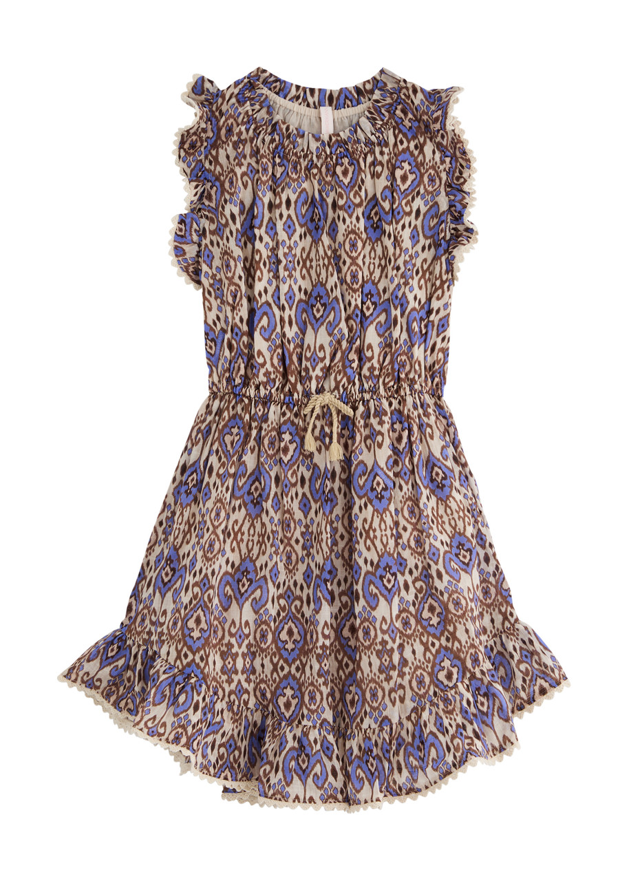 Zimmermann Kids Wylie Printed Cotton Dress - Multi Multi