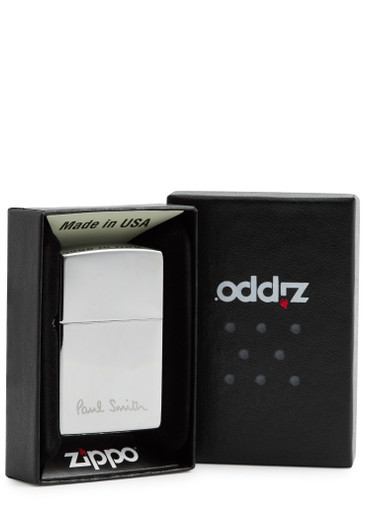 Zippo Paul Smith Snowflake Silver One Sided Processing