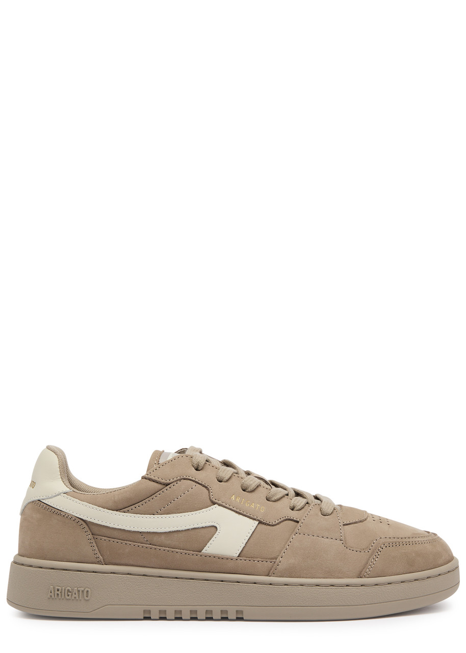 Axel Arigato Dice-a Panelled Nubuck Sneakers In Beige