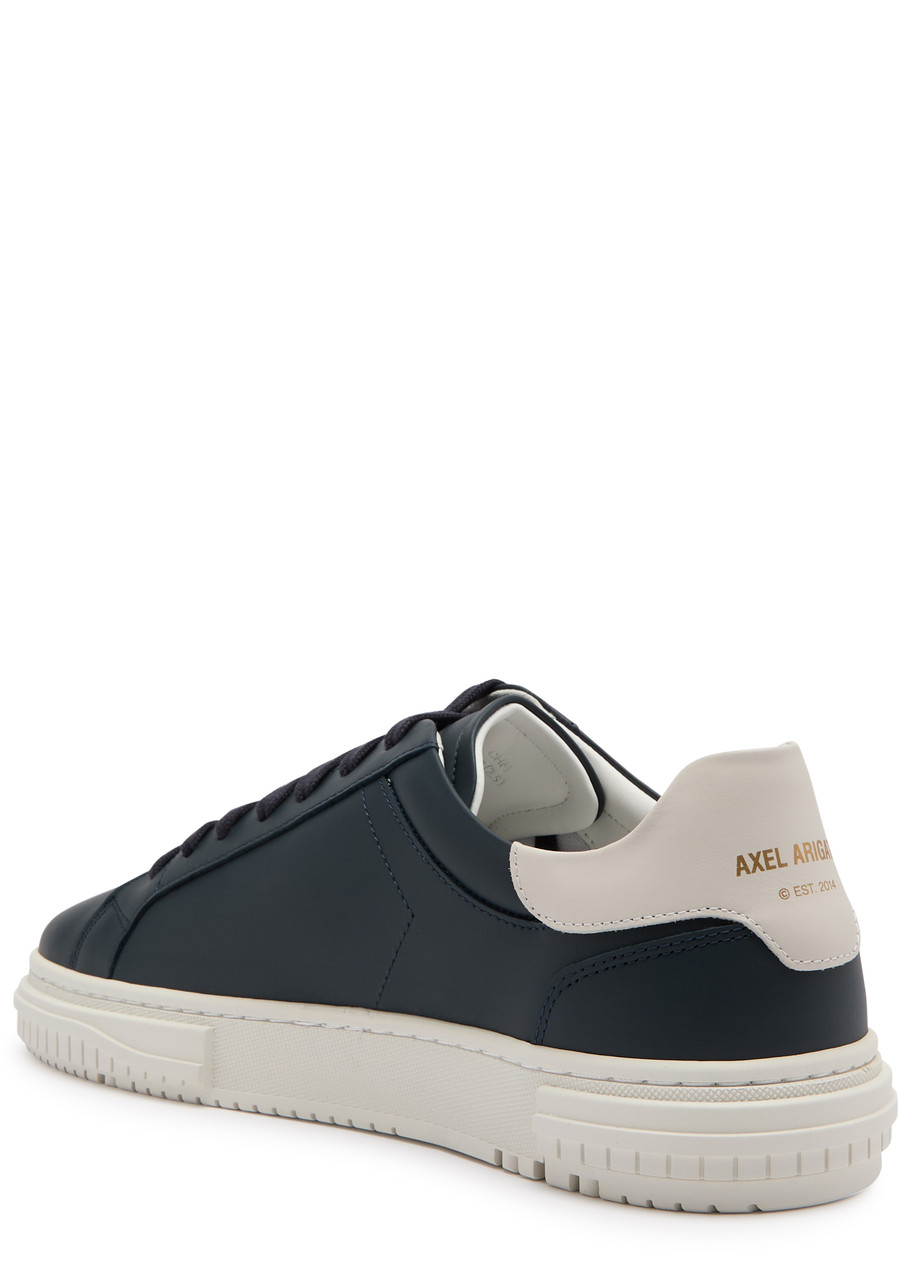 Axel Arigato Atlas Panelled Leather Sneakers In Navy
