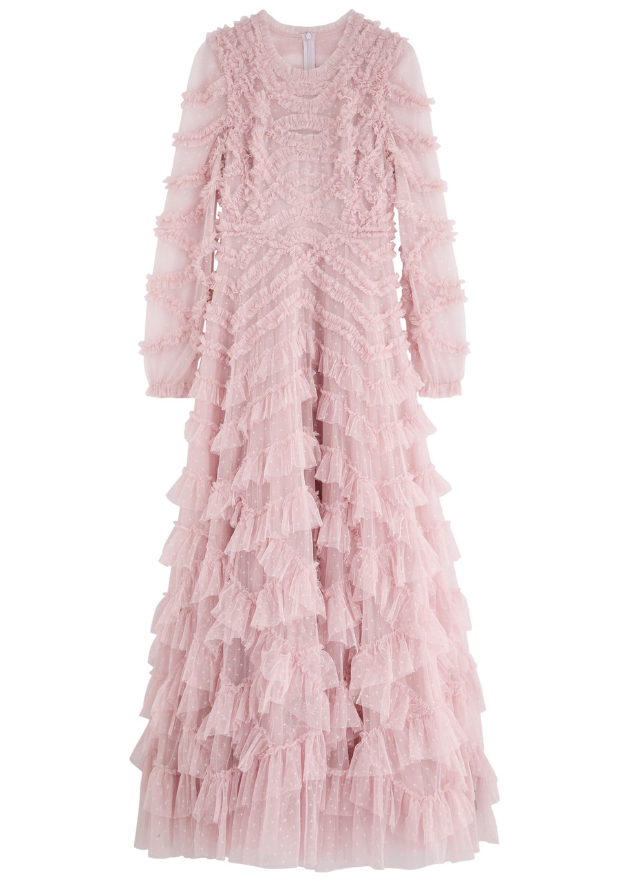 Needle & Thread Lana Gown In Lilac
