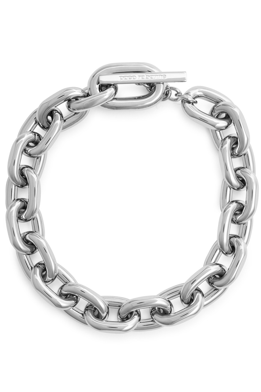 Rabanne Xl Link Chain Necklace In Silver