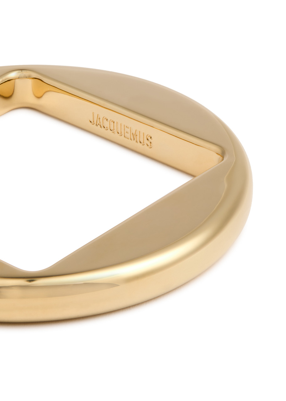  Jacquemus The Rond Circle Bracelet - Gold - One Size 