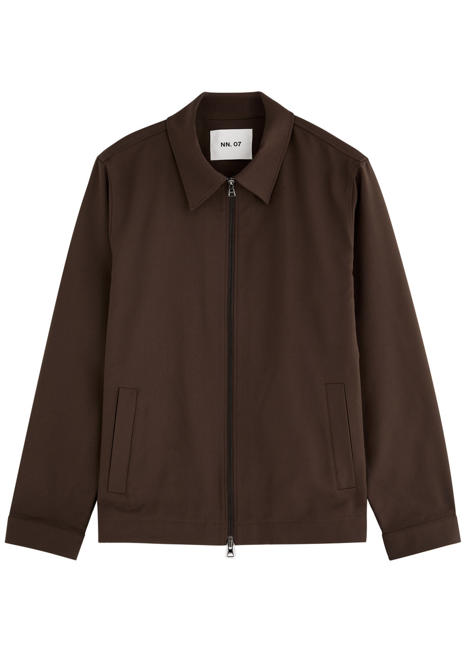 NN07 Ivan Cotton-blend Jacket - Brown - M