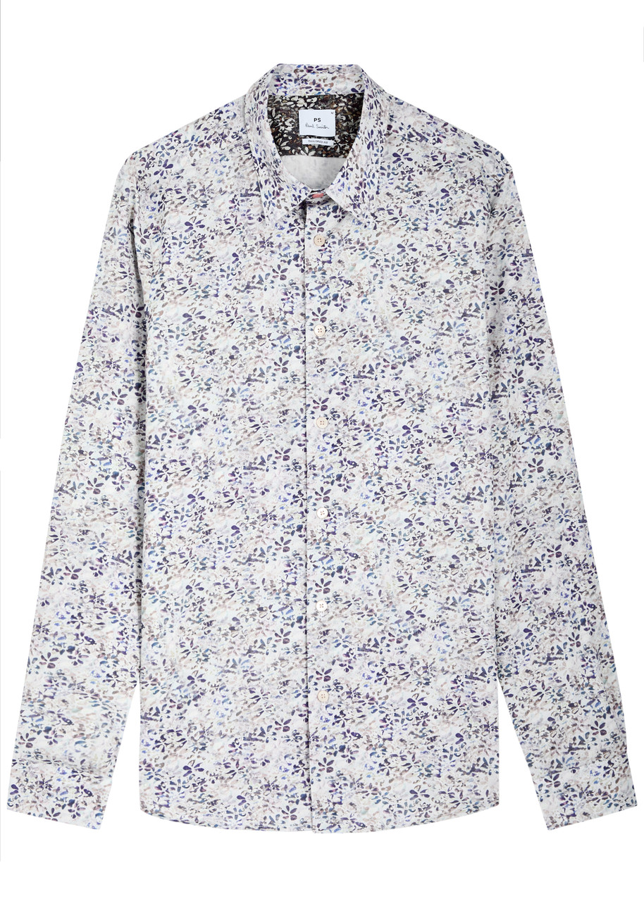 Ps By Paul Smith Ps Paul Smith Printed Shirt In Multicoloured