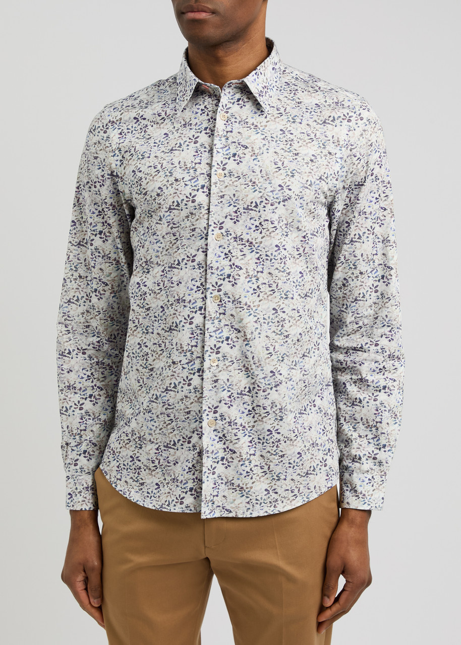 Ps By Paul Smith Ps Paul Smith Printed Shirt In Multicoloured