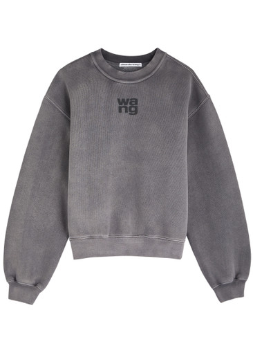Alexander Wang T T By Alexander Wang Sweatshirts In Grey