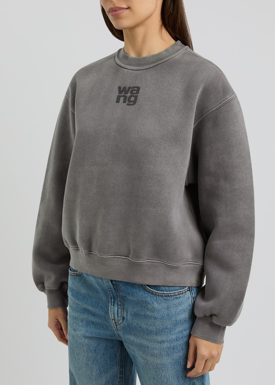Alexander Wang T T By Alexander Wang Sweatshirts In Grey