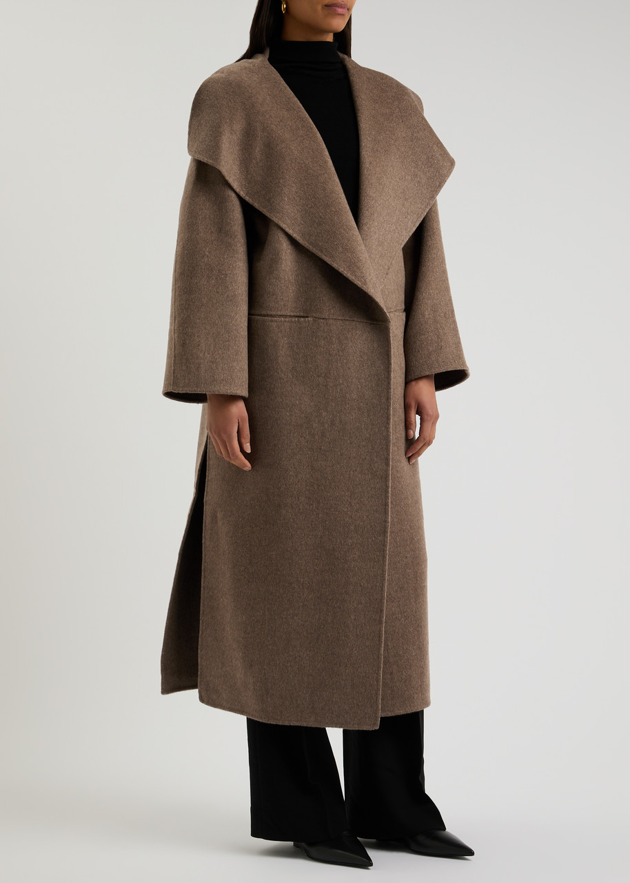Totême Toteme Signature Wool Cashmere Coat Clothing In Neutral