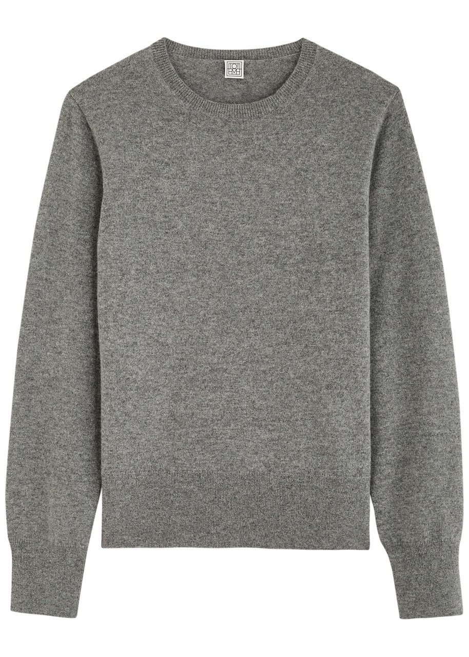 Totême Toteme Cashmere Jumper In Grey