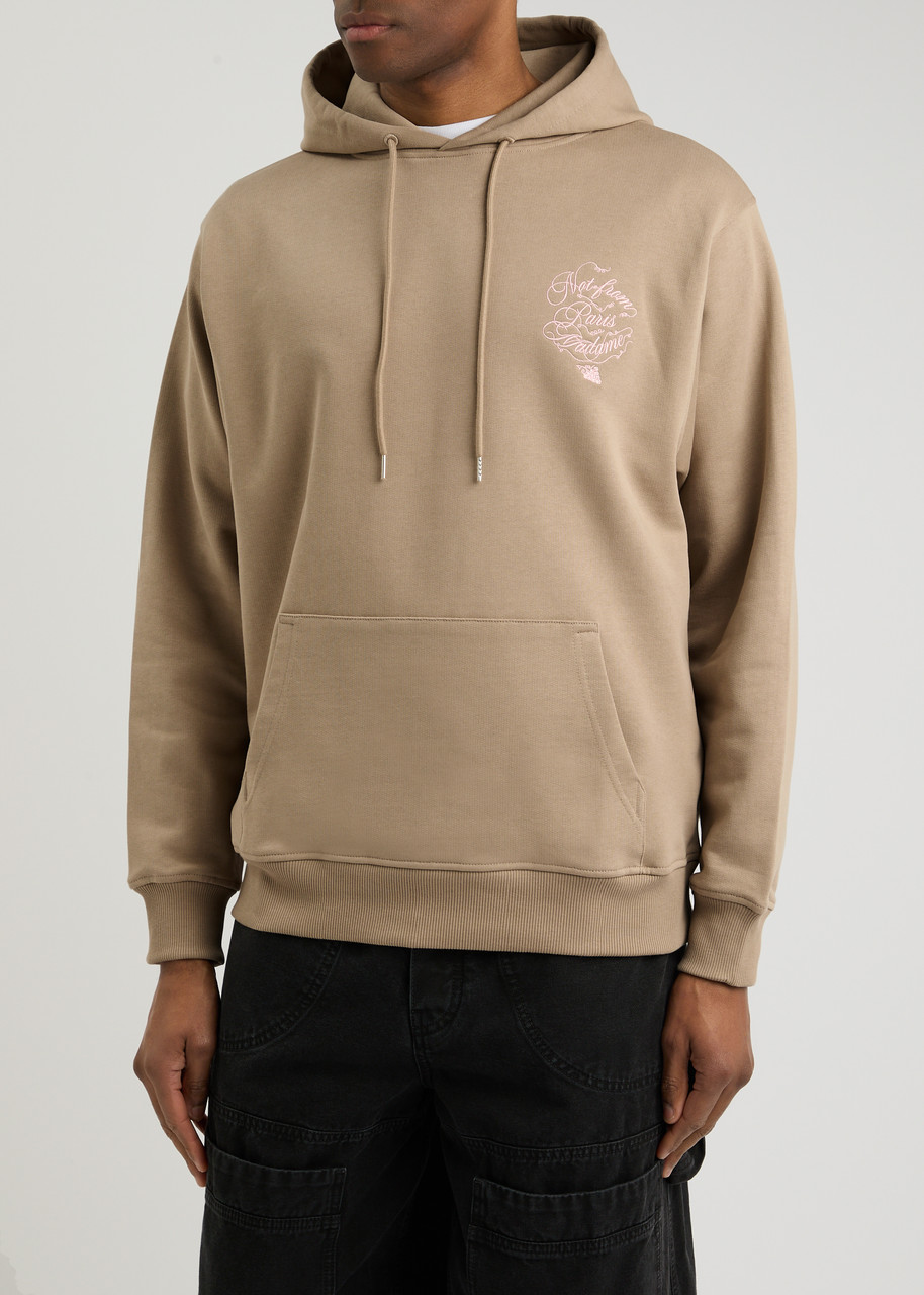 Drôle De Monsieur Slogan Vignes Sweatshirt In Beige