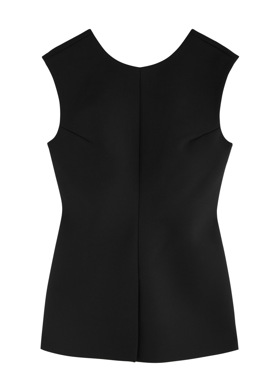 Rohe Crystal-embellished Open-back Top In Black