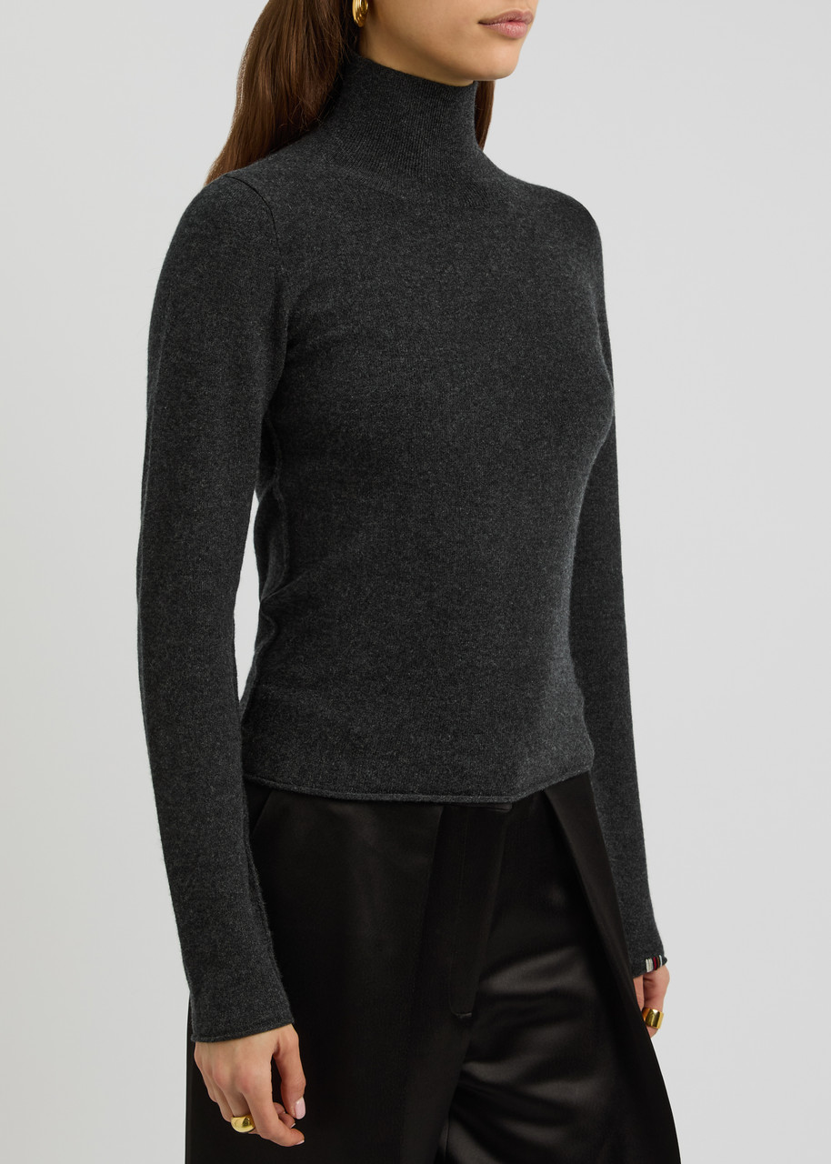 Extreme Cashmere N°380 Audrey Cashmere-blend Jumper In Black