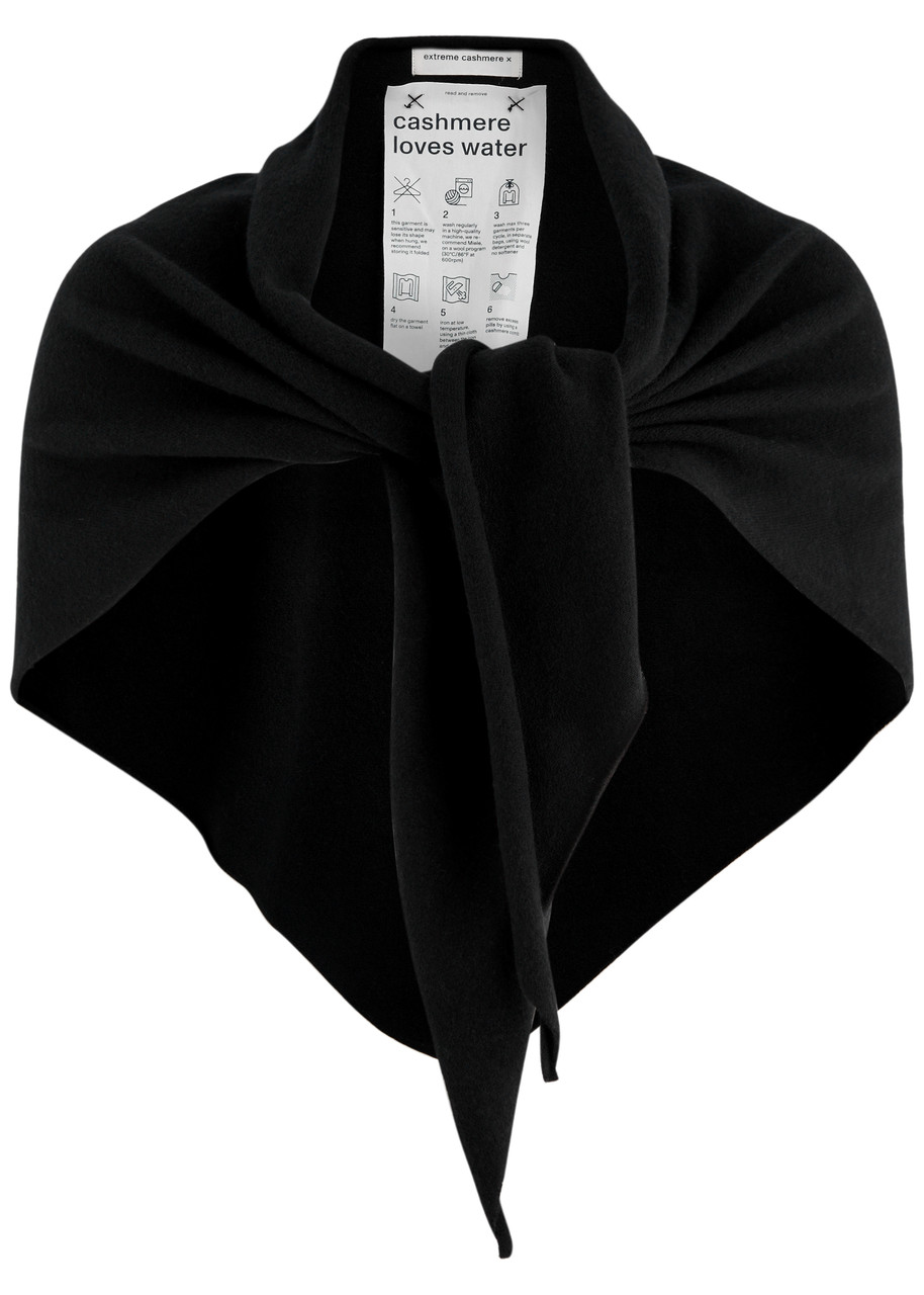 Extreme Cashmere N°150 Witch Cashmere-blend Scarf - Black - One Size