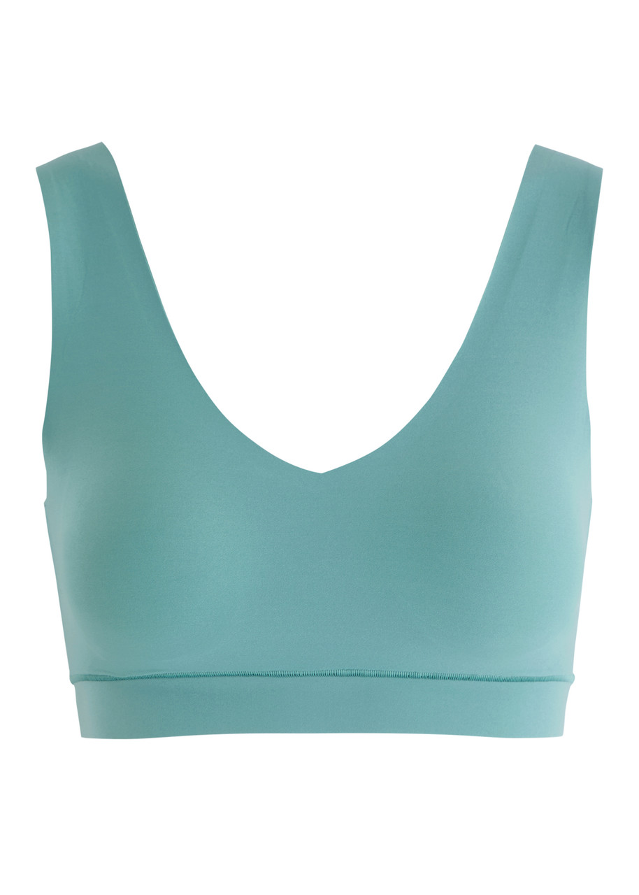 Chantelle Soft Stretch Soft-cup bra - Dark Green - XS/S (UK6-8 / S)