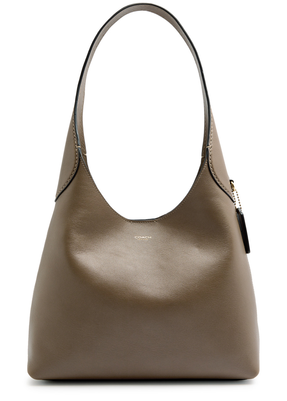 Coach Brooklyn 28 Leather Shoulder bag - Taupe - One Size
