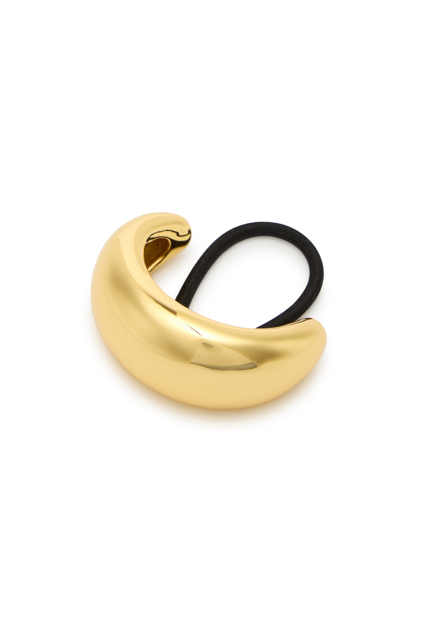 Lie Studio The Thea 18kt Gold-plated Hair Tie In Gold