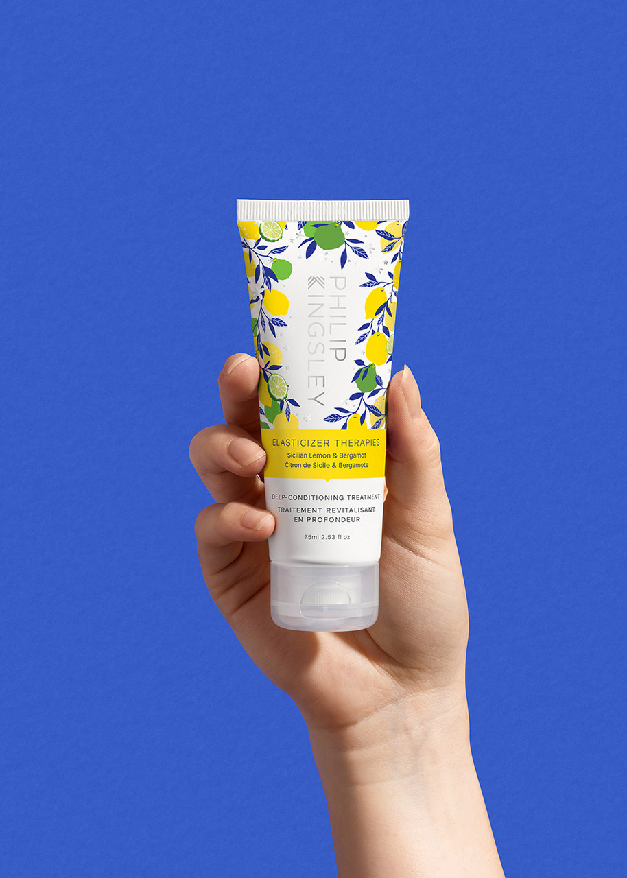 PHILIP KINGSLEY PHILIP KINGSLEY SICILIAN LEMON AND BERGAMOT ELASTICIZER DEEP CONDITIONING TREATMENT 75ML