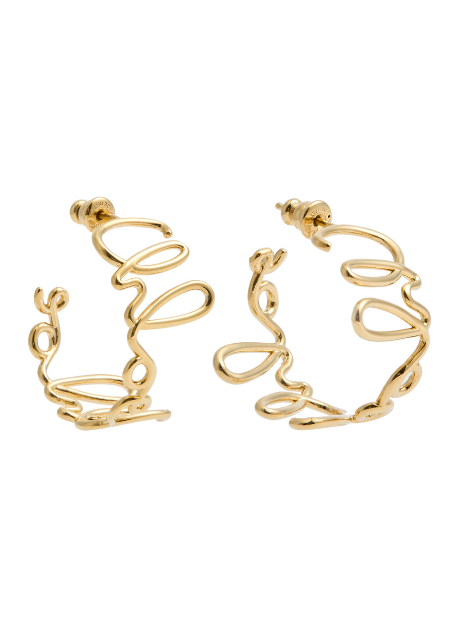Chloé C Chloe Hoop Earrings In Gold
