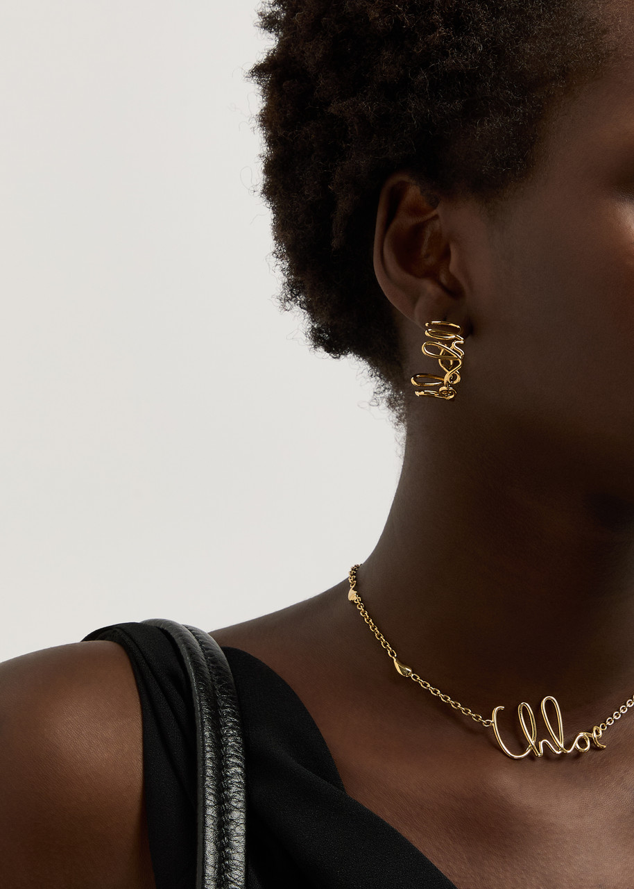 Chloé C Chloe Hoop Earrings In Gold