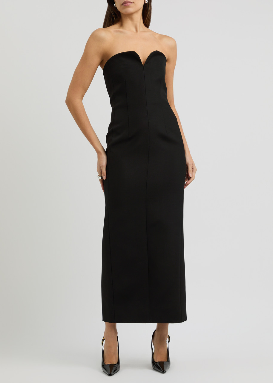 Khaite Yao Dress In Black