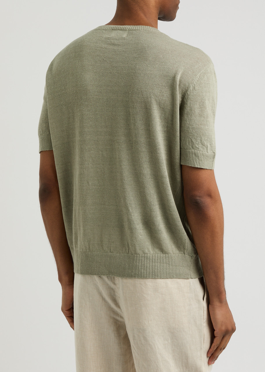  Che Linen-knit T-shirt - Green - M 