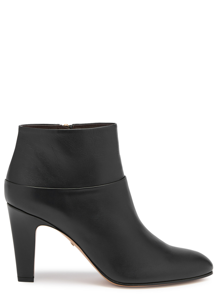 Chloe Eve 90 Leather Ankle Boots - Black - 36.5 (IT36.5 / UK3.5)