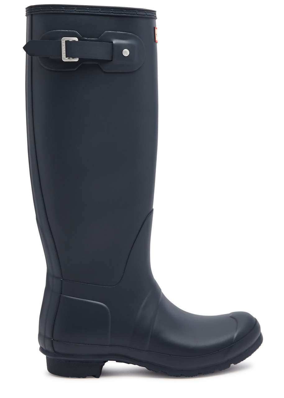 Hunter Original Tall Rubber Wellington Boots - Navy - 5 (IT38/ UK5)